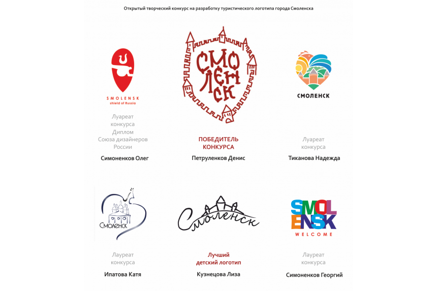 Туристический логотип города выбрали в Смоленске