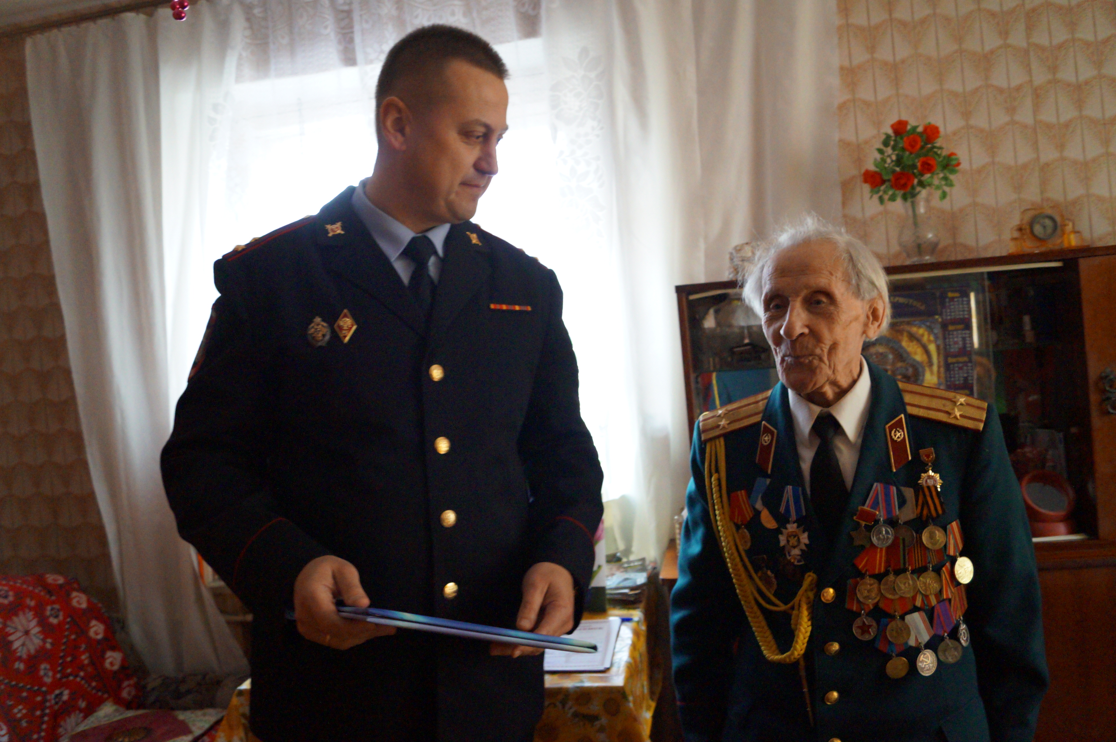 Почетный гражданин Смоленской области отметил свой столетний юбилей