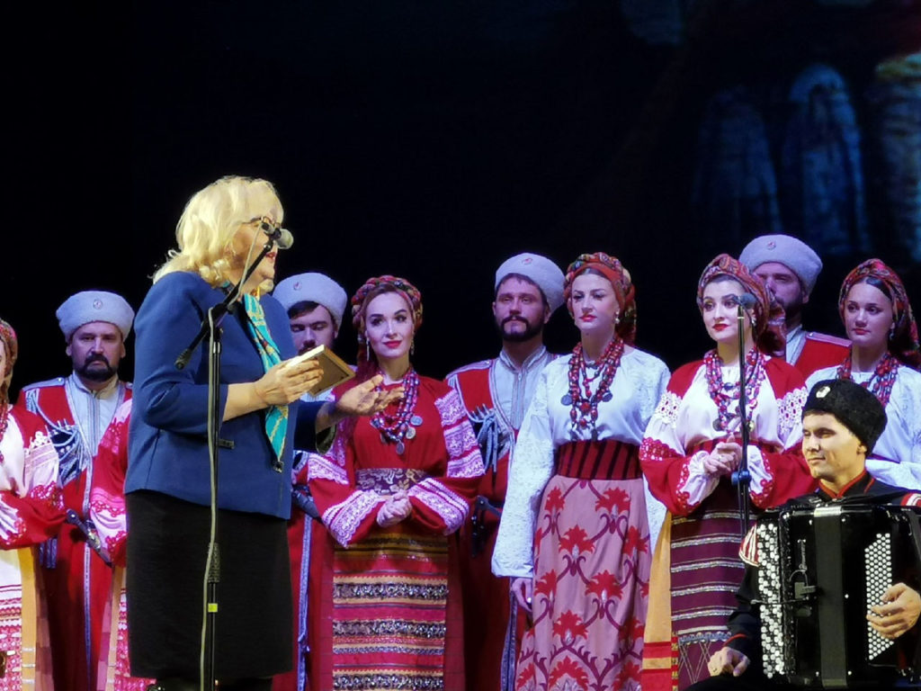 В Смоленске отгремел концерт Кубанского казачьего хора